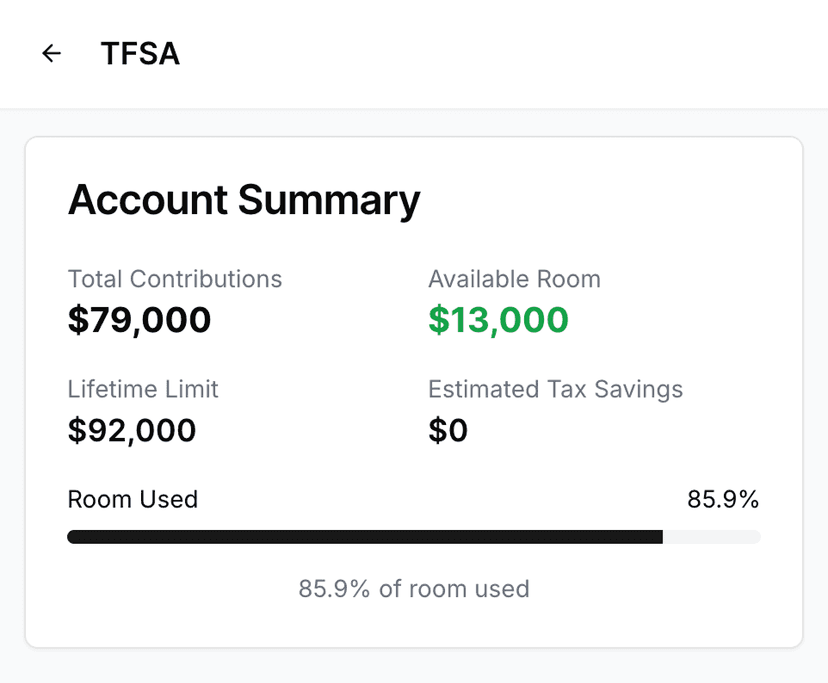 Account Summary